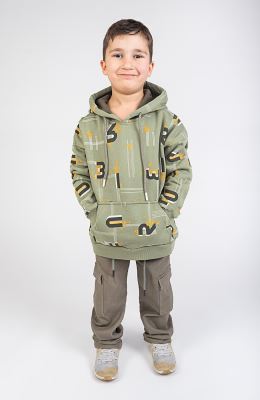 هودی دورس سه نخ خار خورده تمام چاپ