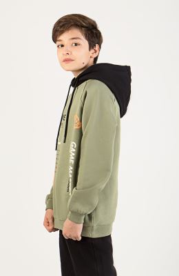 هودی دورس سه نخ خار خورده آستین رگلان