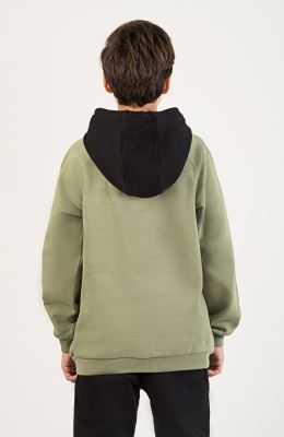 هودی دورس سه نخ خار خورده آستین رگلان