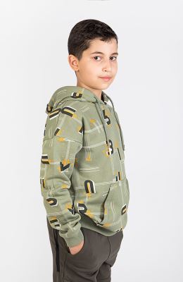 هودی دورس سه نخ خار خورده تمام چاپ