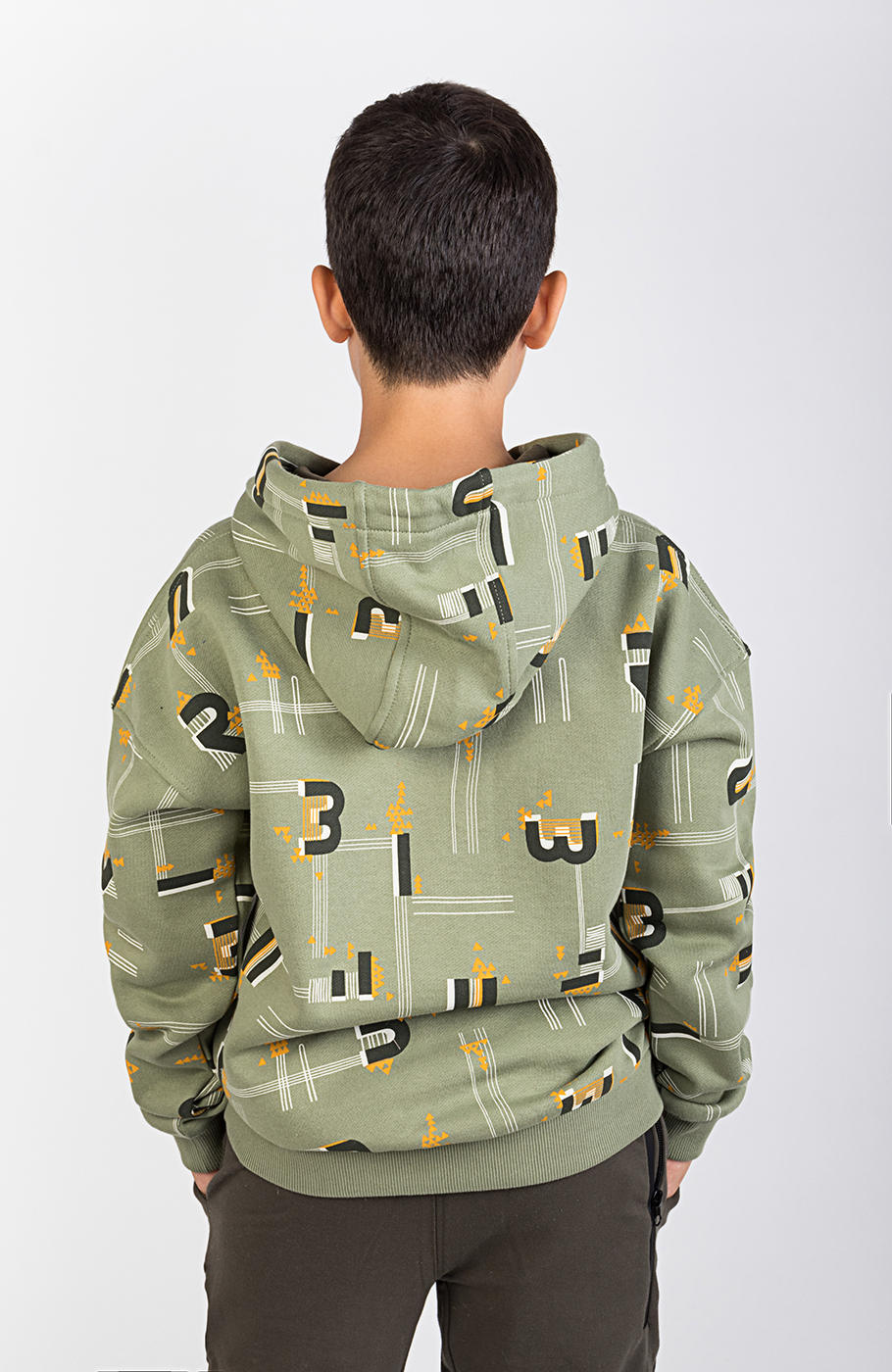 هودی دورس سه نخ خار خورده تمام چاپ