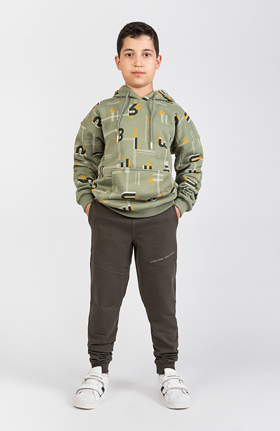 هودی دورس سه نخ خار خورده تمام چاپ