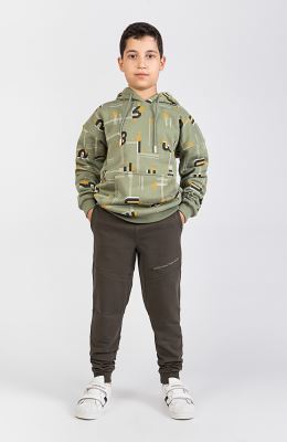 هودی دورس سه نخ خار خورده تمام چاپ