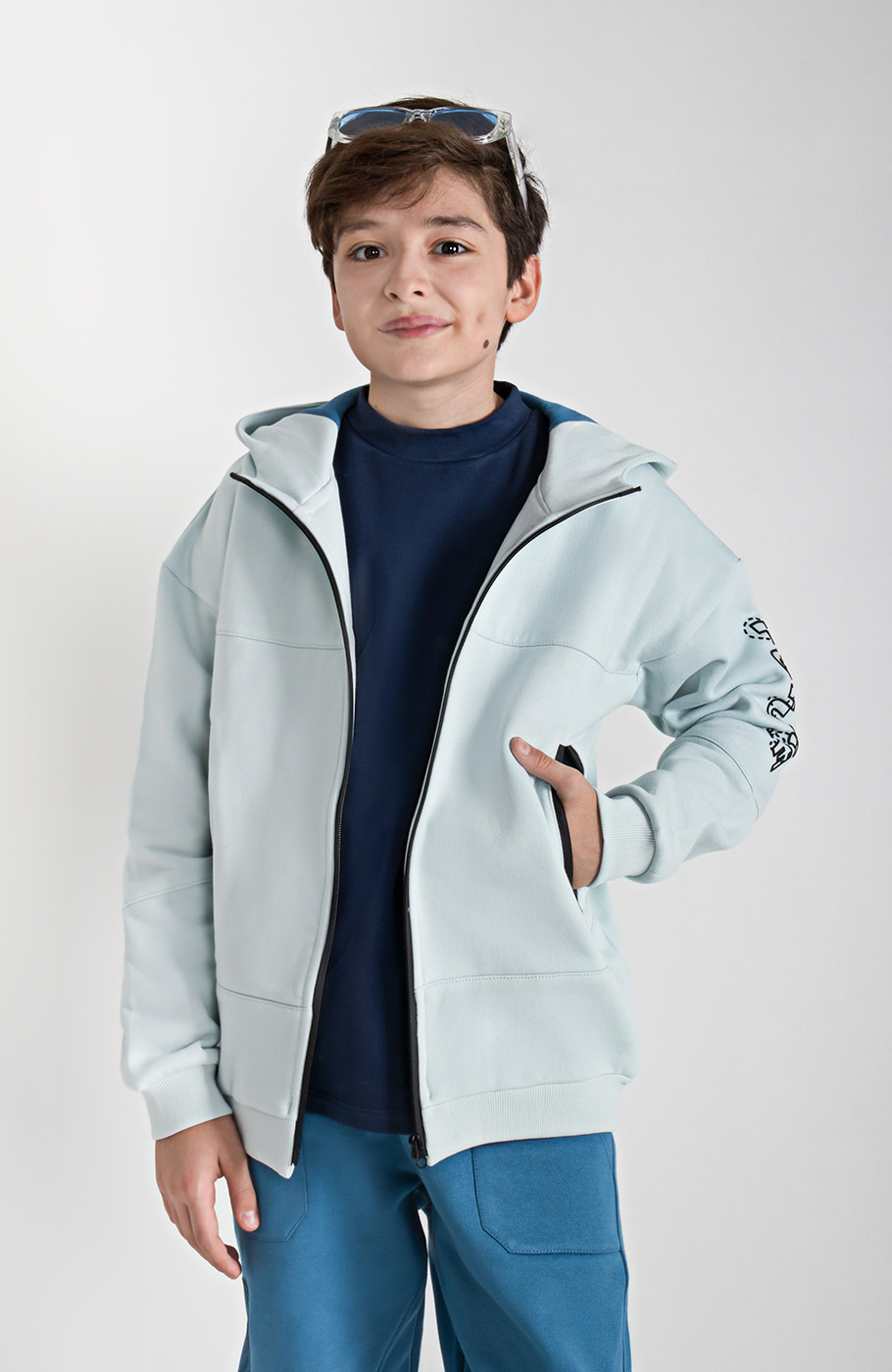 سوییت شرت دورس سه نخ خار خورده ( ست با کد 11245)