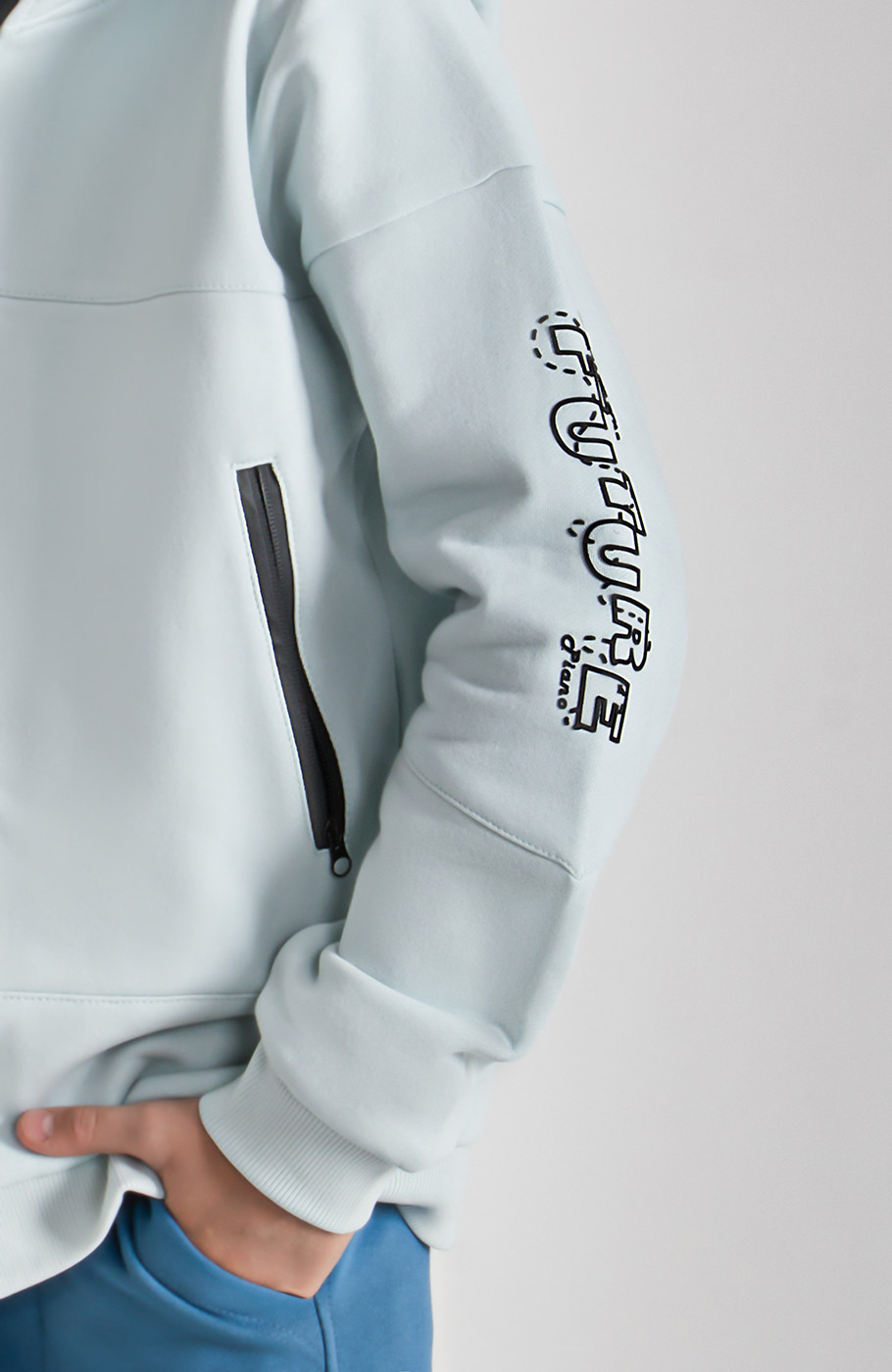 سوییت شرت دورس سه نخ خار خورده ( ست با کد 11245)