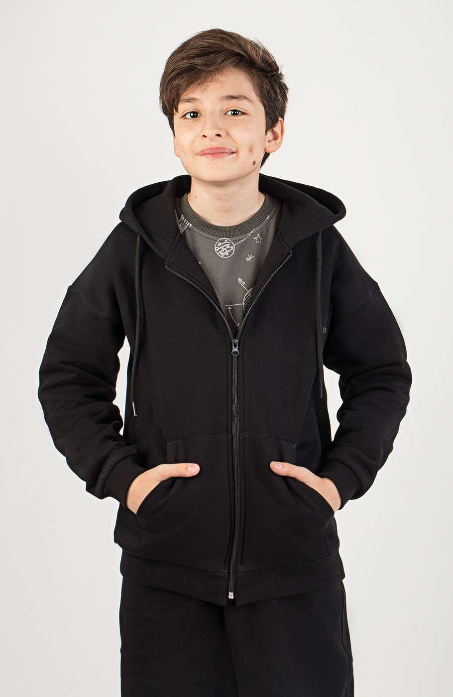 سوییت شرت دورس سه نخ خار خورده ( ست با کد 11253 )