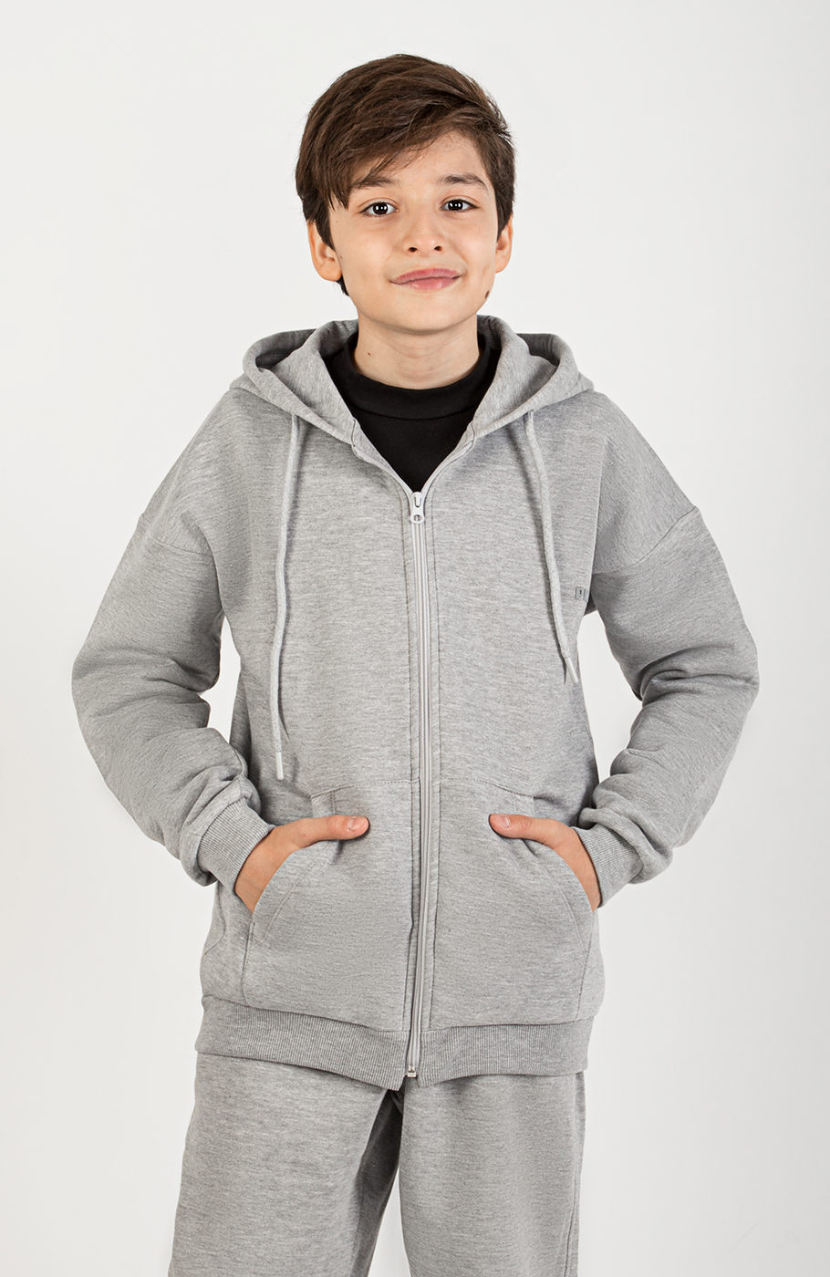 سوییت شرت دورس سه نخ خارخورده (ست با کد 11251)