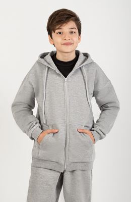 سوییت شرت دورس سه نخ خارخورده (ست با کد 11251)