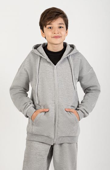 سوییت شرت دورس سه نخ خارخورده (ست با کد 11251)