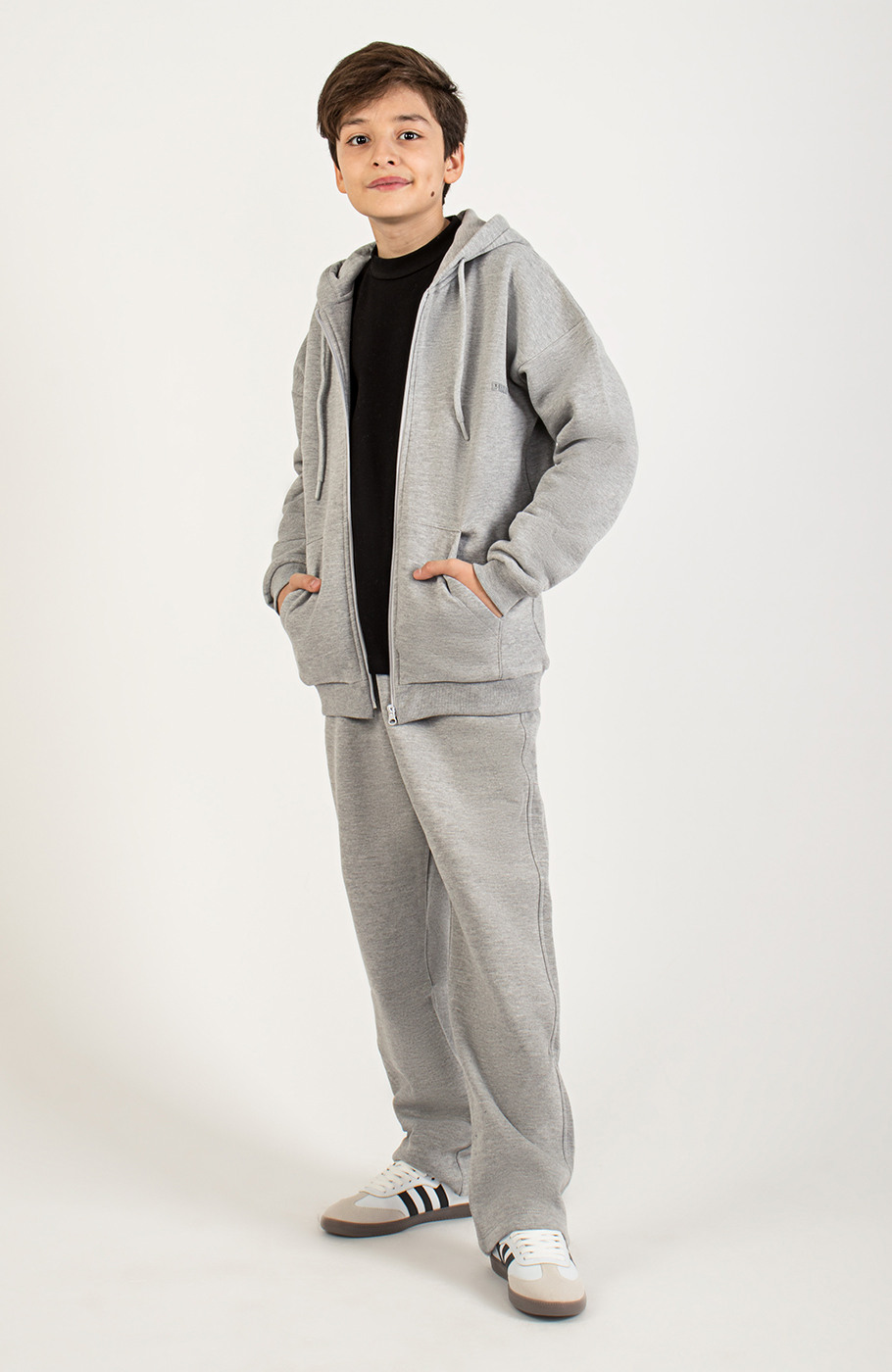 سوییت شرت دورس سه نخ خارخورده (ست با کد 11251)