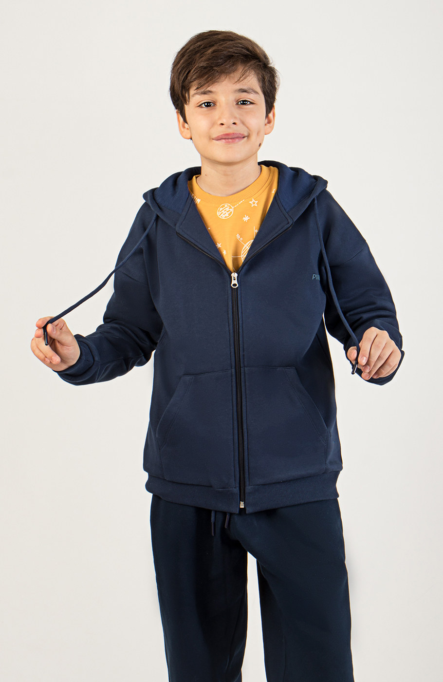 سوییت شرت دورس سه نخ خارخورده (ست با کد 11251)