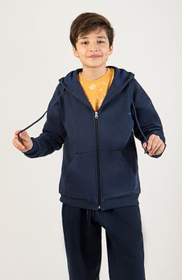 سوییت شرت دورس سه نخ خارخورده (ست با کد 11251)