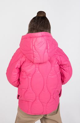 کاپشن پافر طرح گلدانی