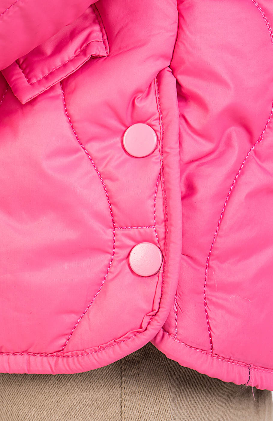 کاپشن پافر طرح گلدانی