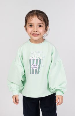 بلوز دورس لایکرا اسلپ آستین چین دار