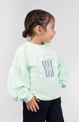 بلوز دورس لایکرا اسلپ آستین چین دار