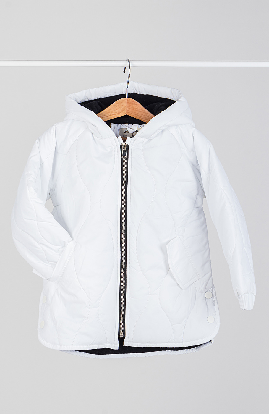 کاپشن پافر طرح گلدانی