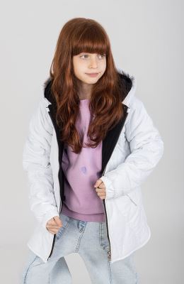 کاپشن پافر طرح گلدانی