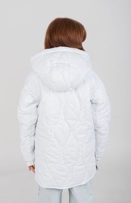 کاپشن پافر طرح گلدانی