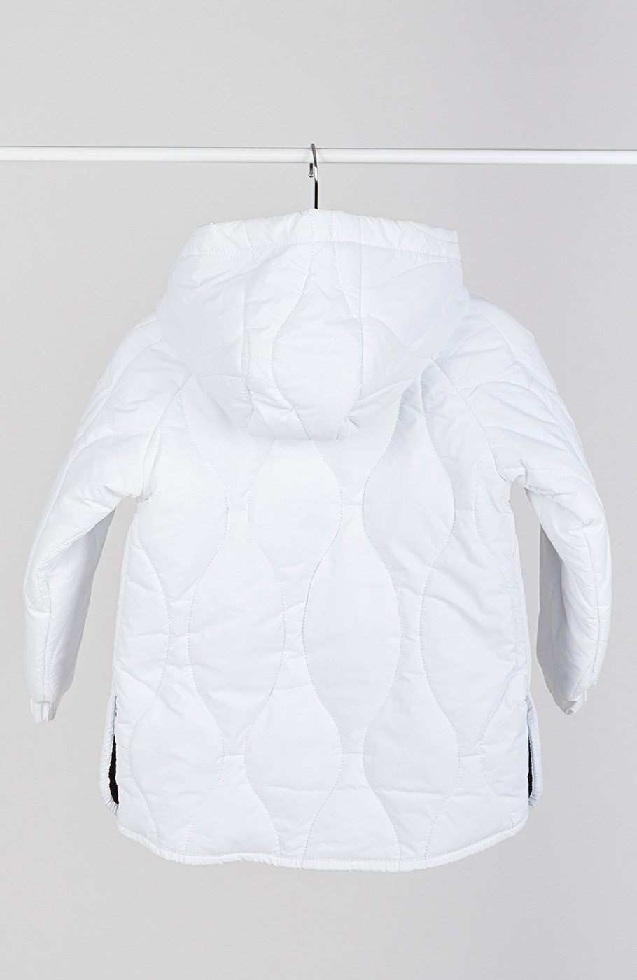 کاپشن پافر طرح گلدانی