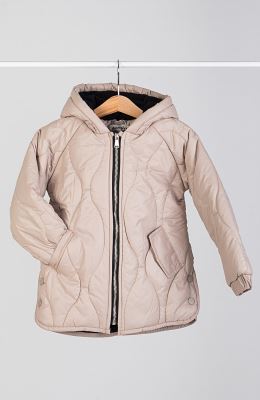 کاپشن پافر طرح گلدانی