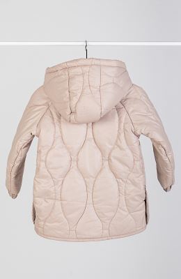 کاپشن پافر طرح گلدانی