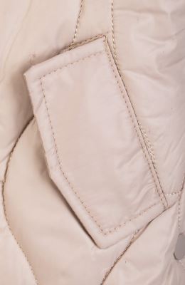 کاپشن پافر طرح گلدانی