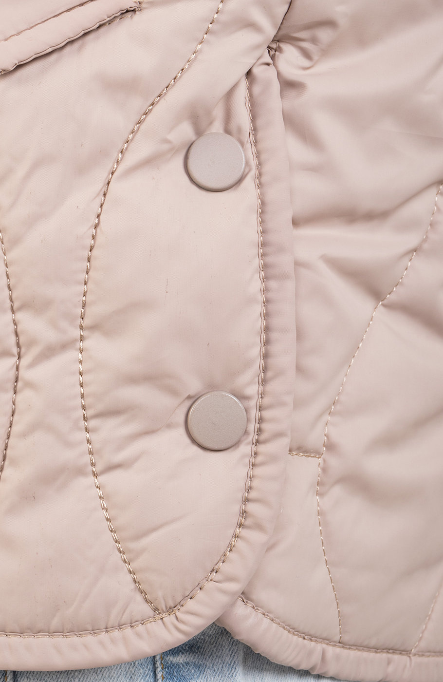 کاپشن پافر طرح گلدانی