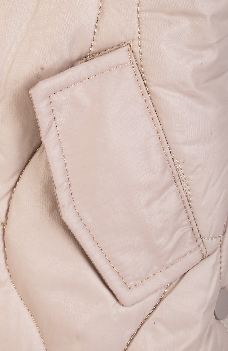 کاپشن پافر طرح گلدانی