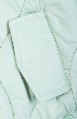 کاپشن پافر طرح گلدانی