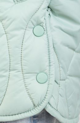 کاپشن پافر طرح گلدانی