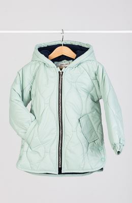 کاپشن پافر طرح گلدانی