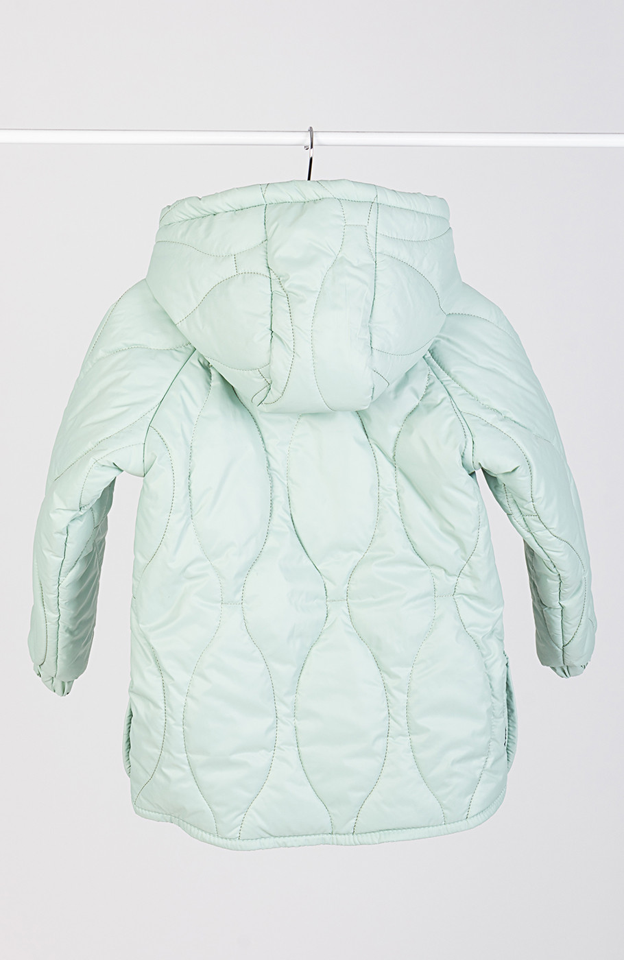 کاپشن پافر طرح گلدانی