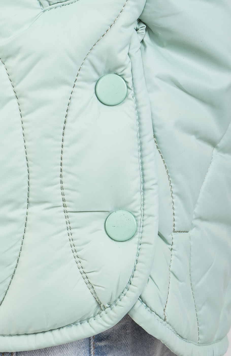 کاپشن پافر طرح گلدانی