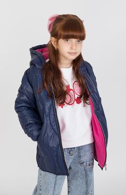 کاپشن پافر طرح گلدانی