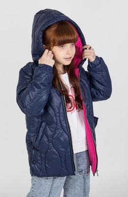 کاپشن پافر طرح گلدانی