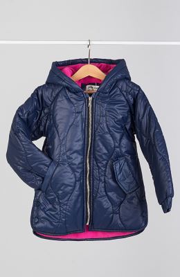 کاپشن پافر طرح گلدانی