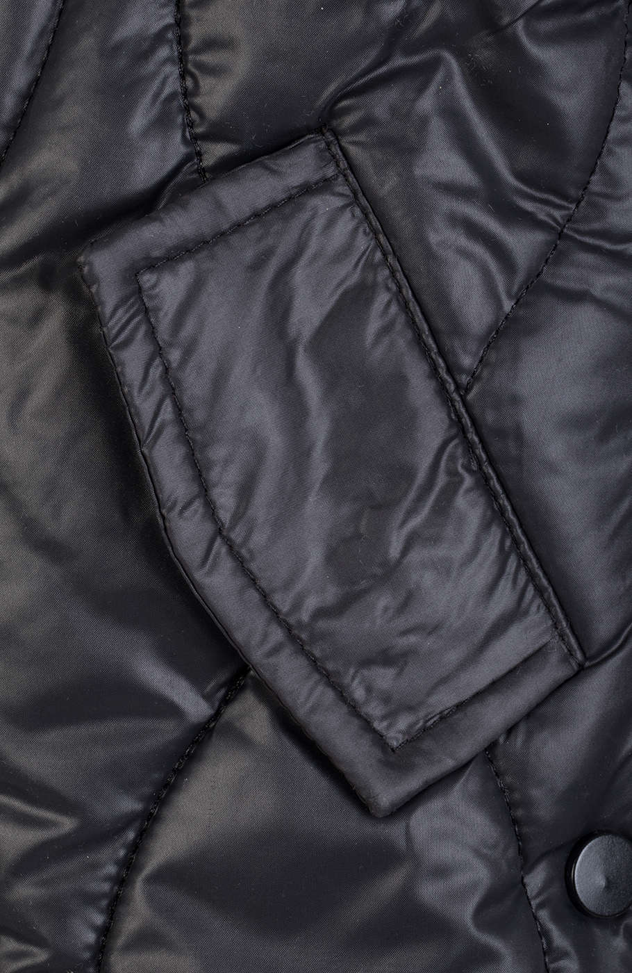 کاپشن پافر طرح گلدانی