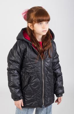 کاپشن پافر طرح گلدانی