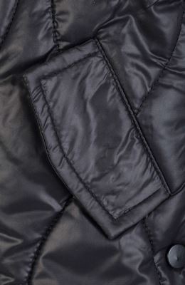 کاپشن پافر طرح گلدانی