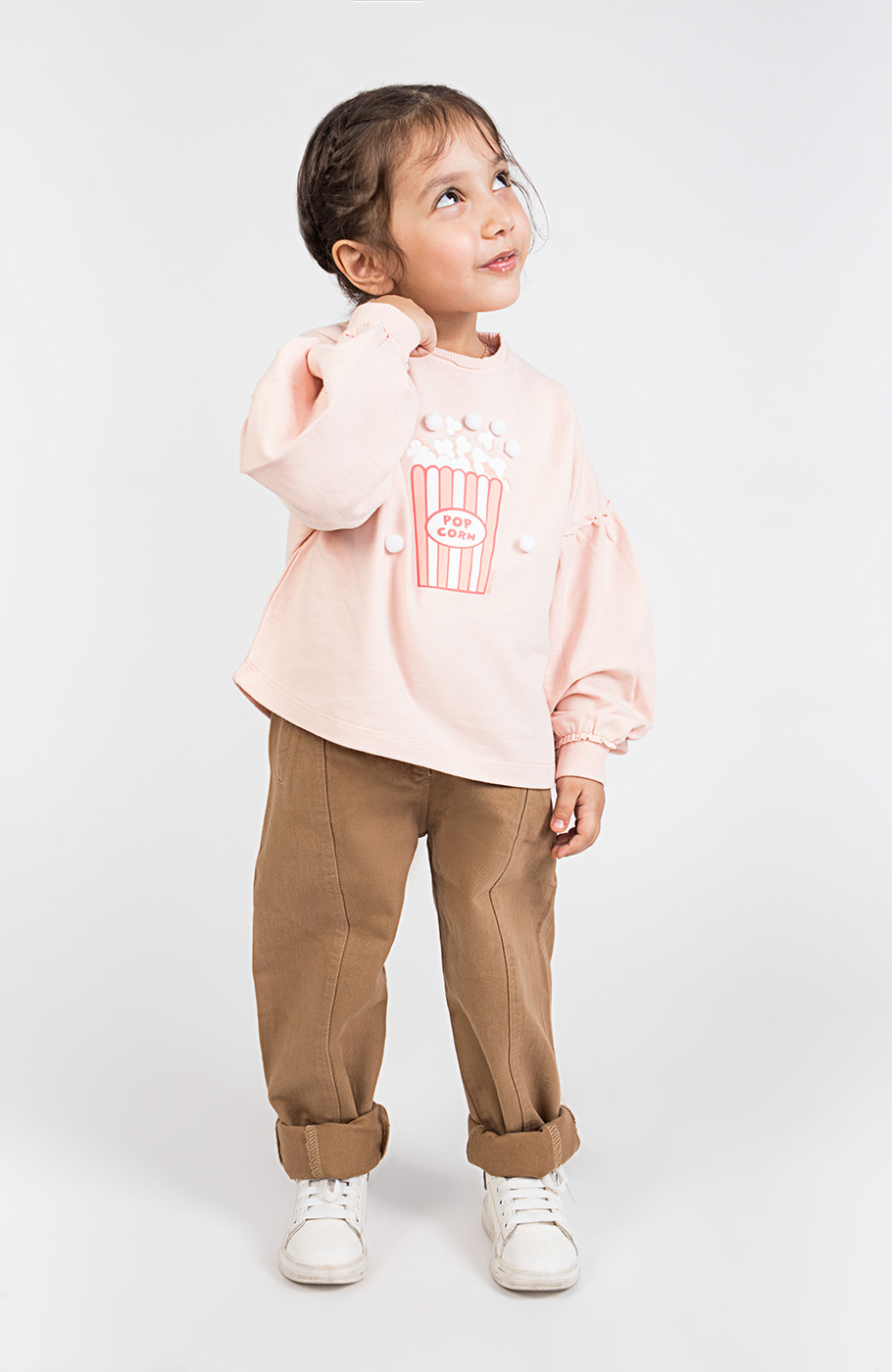 بلوز دورس لایکرا اسلپ آستین چین دار