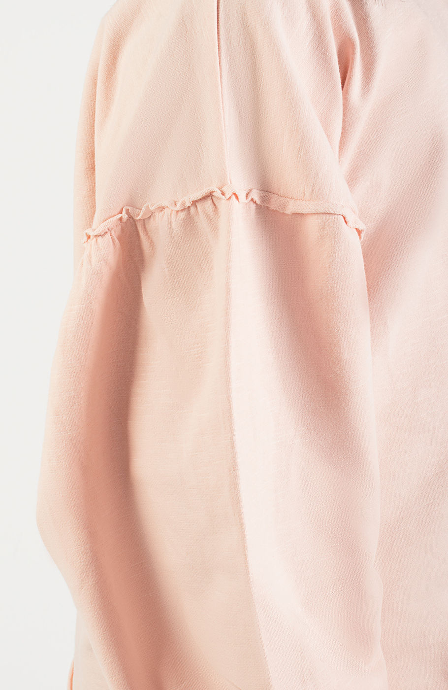 بلوز دورس لایکرا اسلپ آستین چین دار