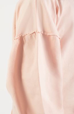 بلوز دورس لایکرا اسلپ آستین چین دار