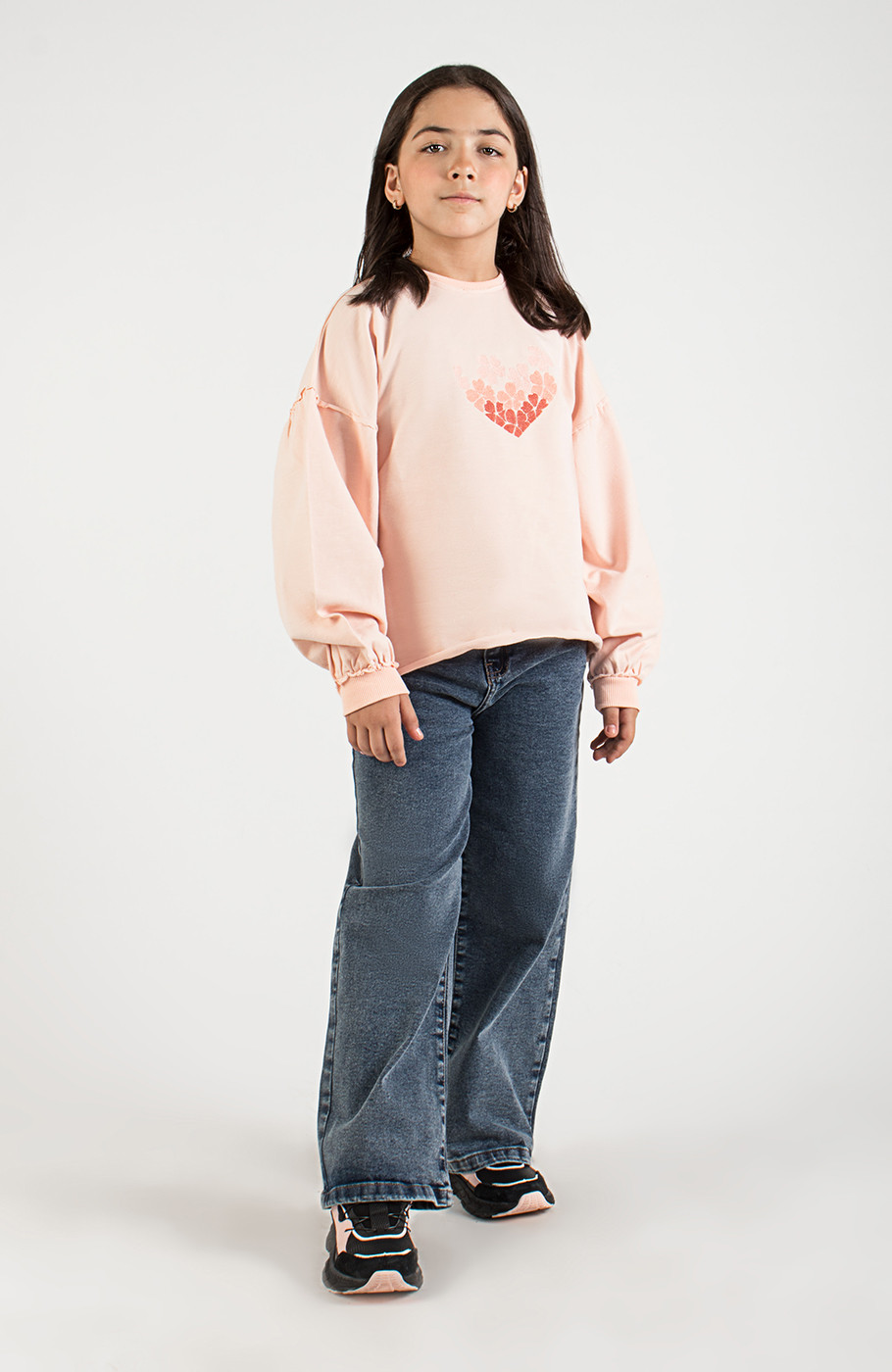 بلوز دورس لایکرا اسلپ آستین چین دار