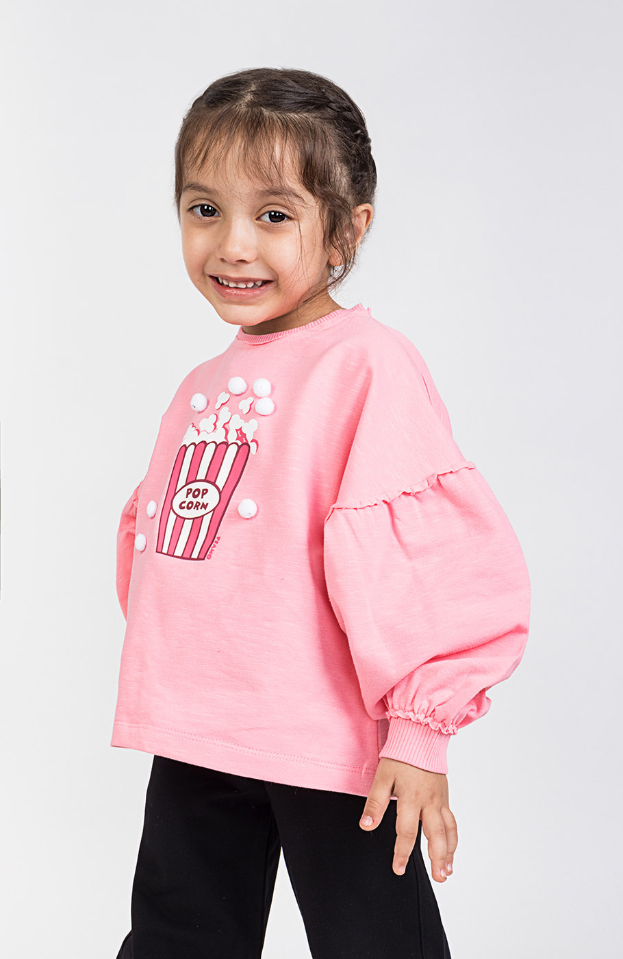 بلوز دورس لایکرا اسلپ آستین چین دار