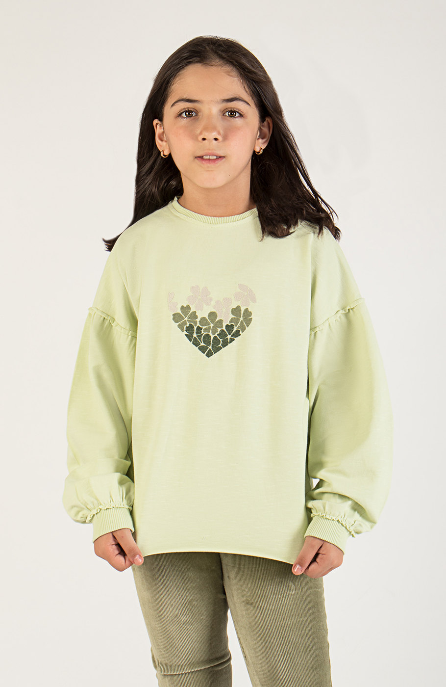 بلوز دورس لایکرا اسلپ آستین چین دار