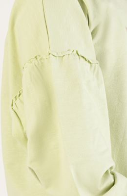 بلوز دورس لایکرا اسلپ آستین چین دار