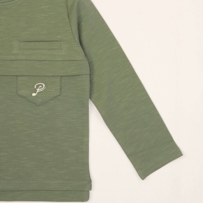 بلوز جیب دار پسرانه