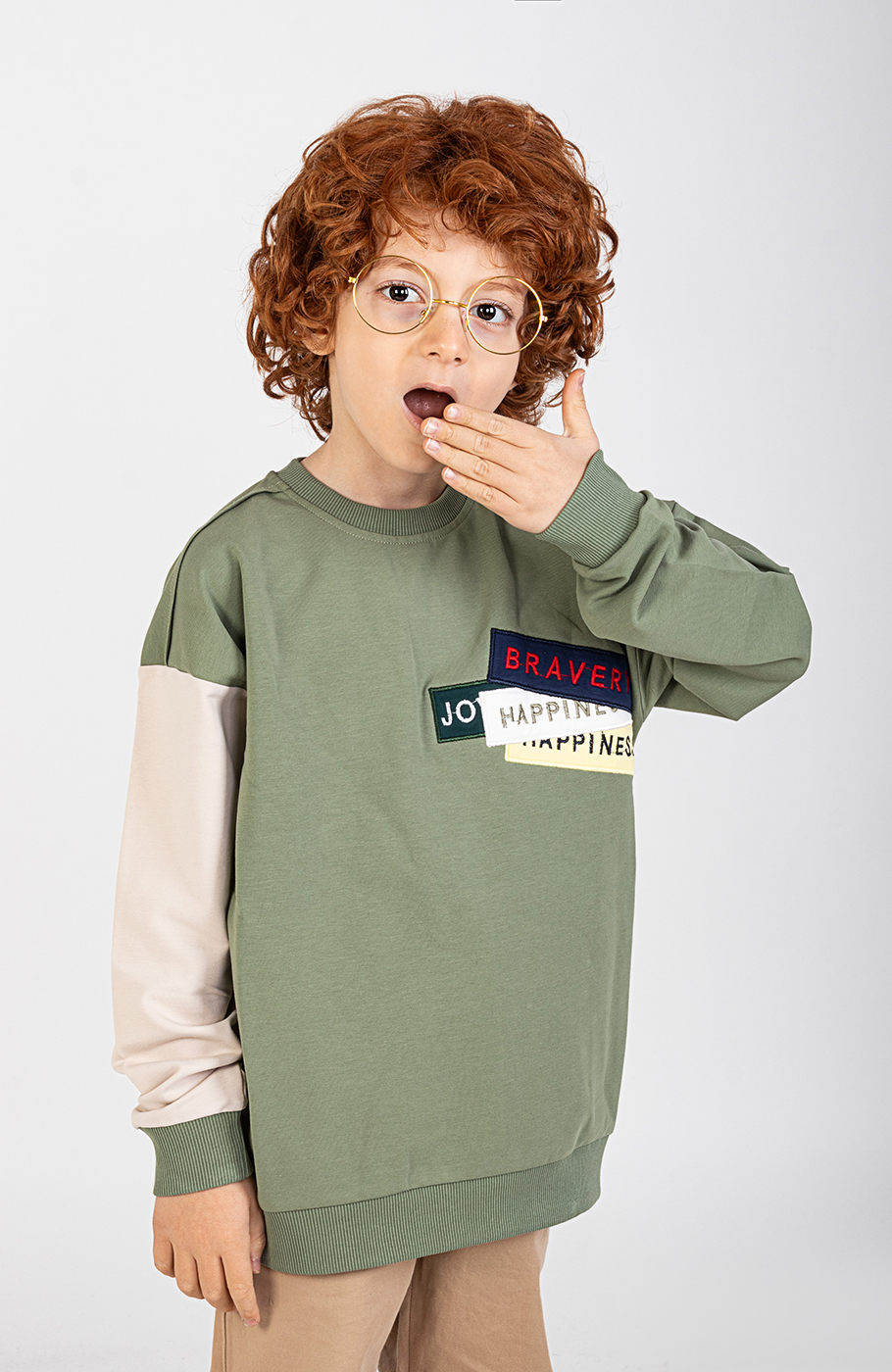 بلوز دورس لایکرا آستین نارنگ