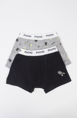 شورت پا دار تمام چاپ تنیس پک دوتایی